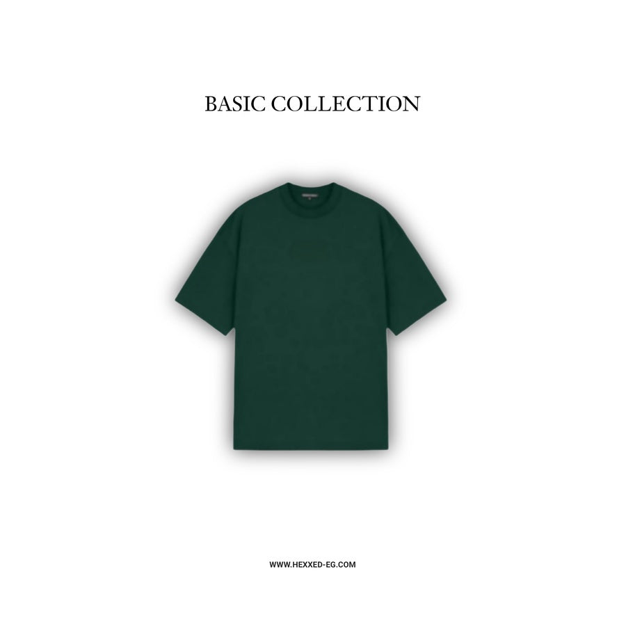 Oversize Oliver green T-shirt