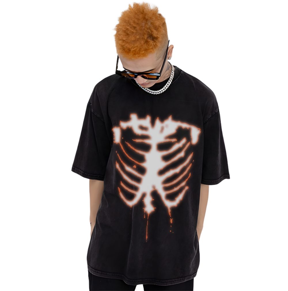 OVERSIZE T-SHIRT WITH PRINT