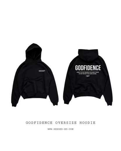 GODFIDENCE BLACK HOODIE