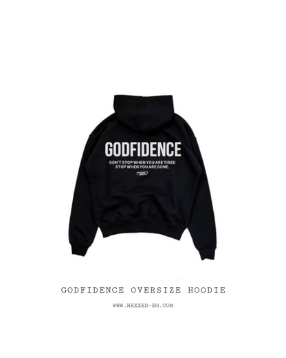 GODFIDENCE BLACK HOODIE