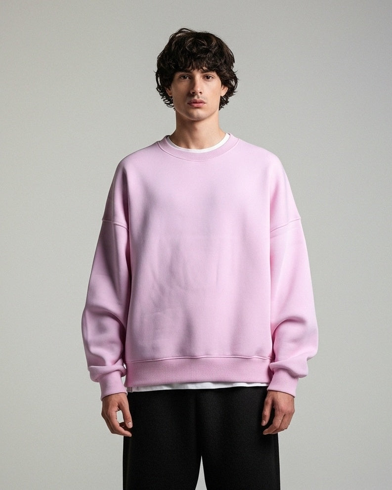 PINK BASIC CREWNECK