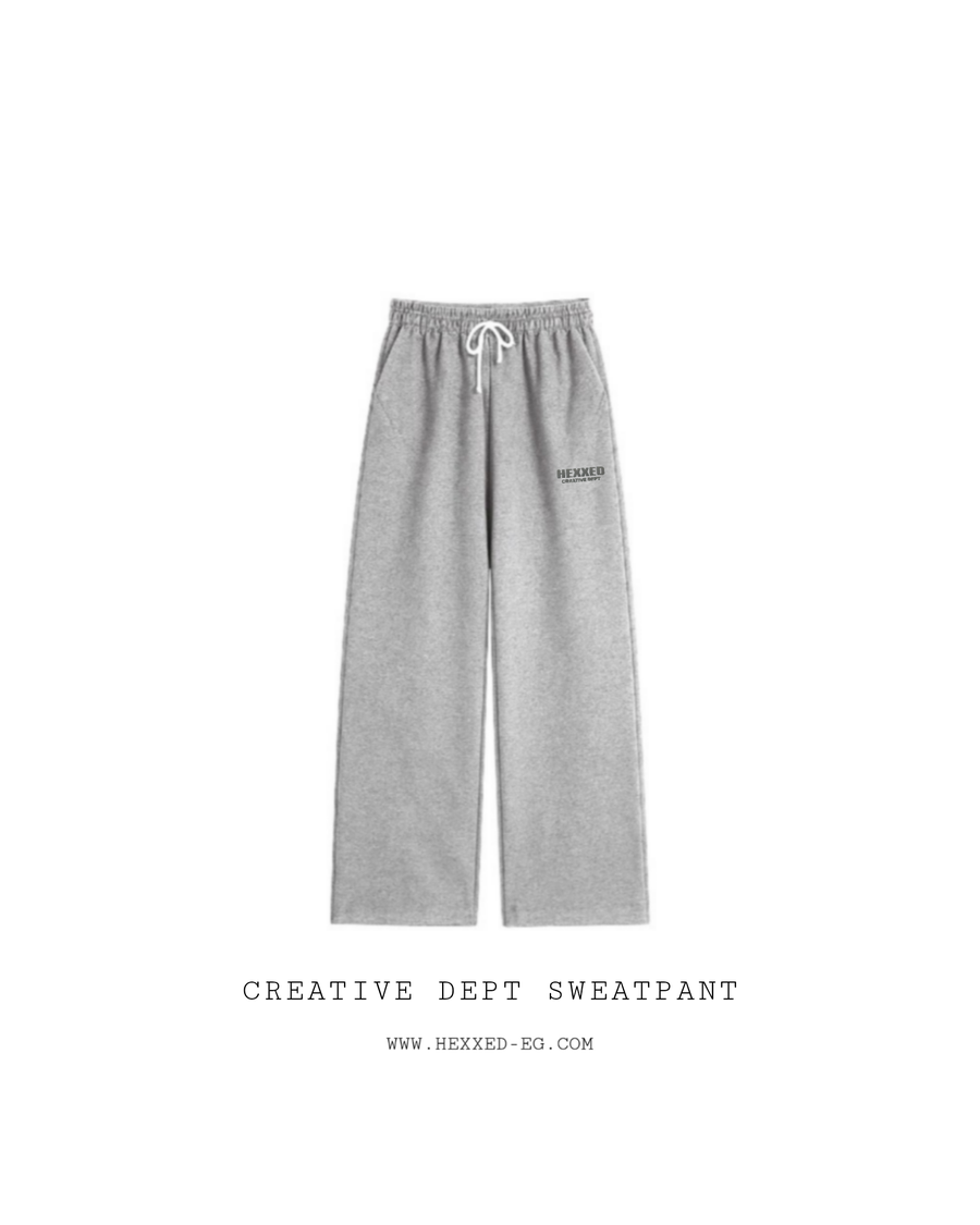 CREATIVE DEPT HEATHERGRAY SWEATPANT