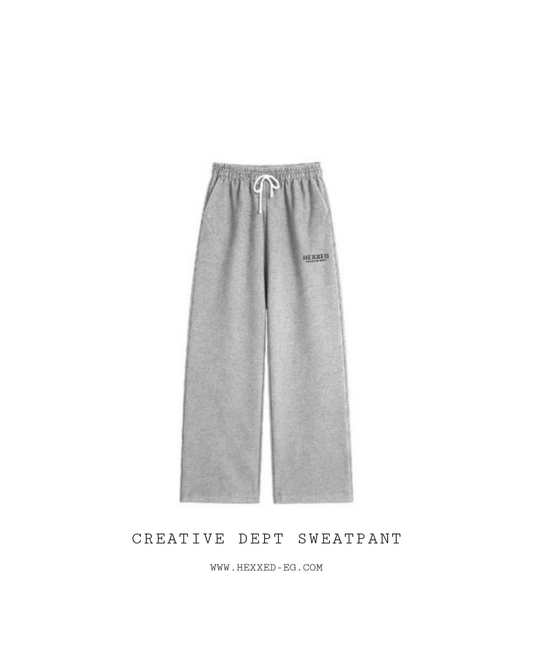 CREATIVE DEPT HEATHERGRAY SWEATPANT