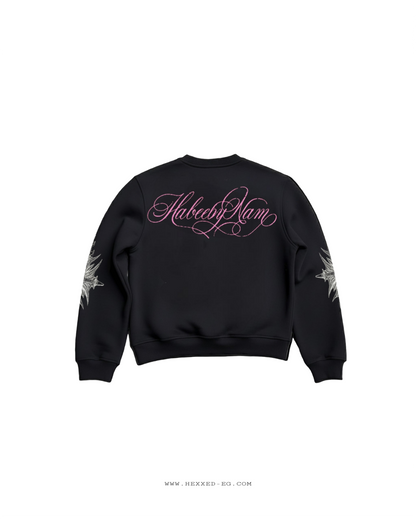 Shadow Script Crewneck