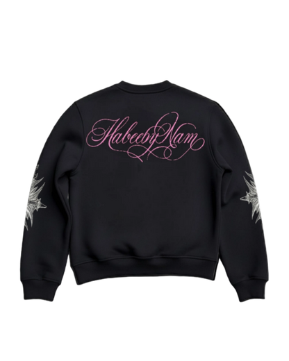 Shadow Script Crewneck