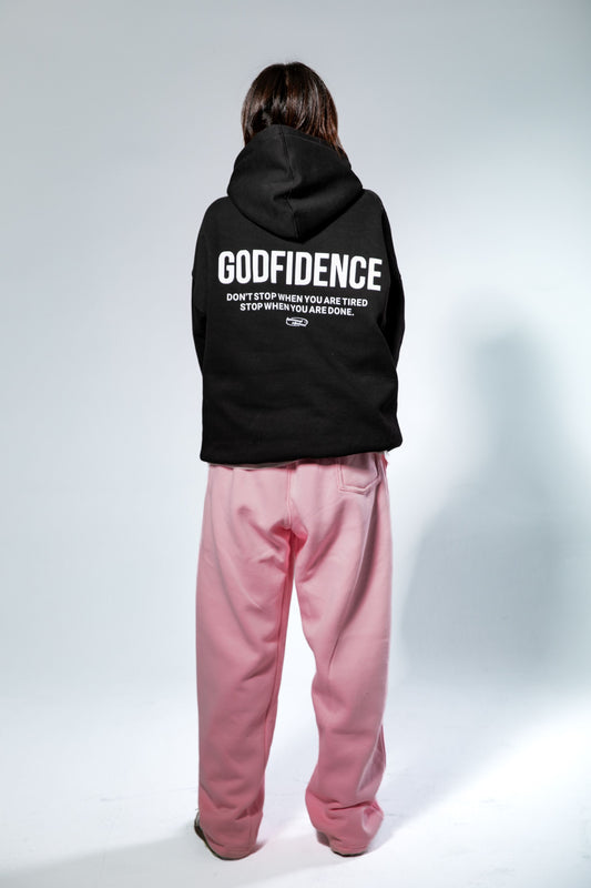 GODFIDENCE BLACK HOODIE